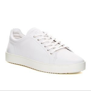 Kent White Leather Sneakers
